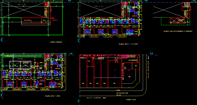 Plants Of Project DWG Full Project for AutoCAD