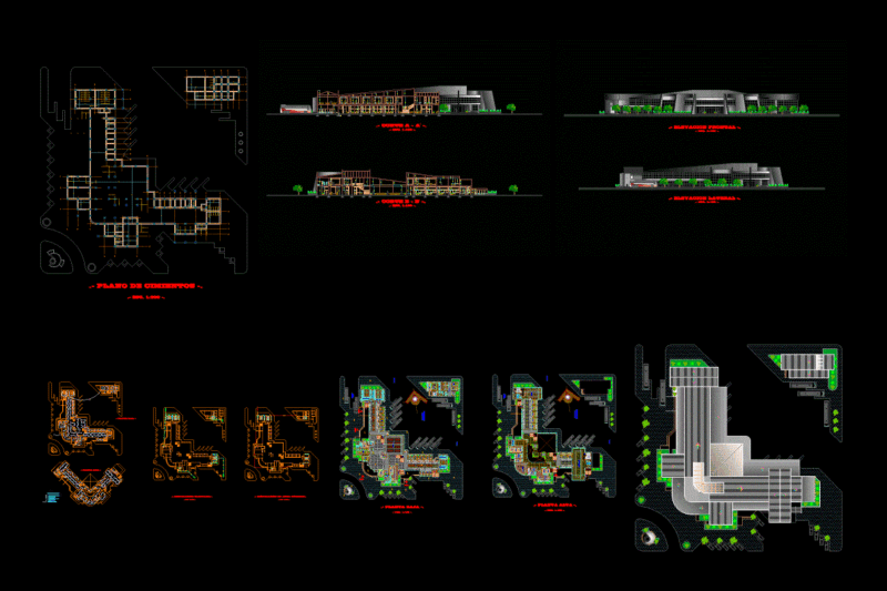 Playground DWG Detail for AutoCAD