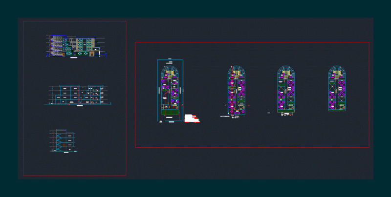 Playschool DWG Section for AutoCAD