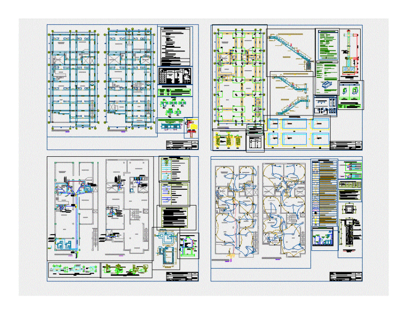 Plot Project DWG Full Project for AutoCAD
