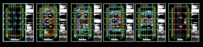 Plot Residence DWG Block for AutoCAD