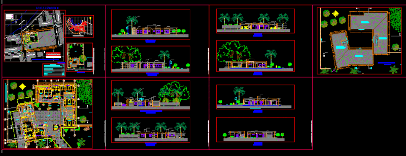 Police Station DWG Full Project for AutoCAD