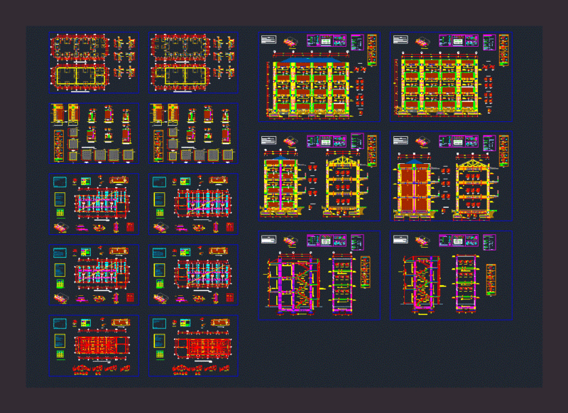 Polytechnic DWG Plan for AutoCAD