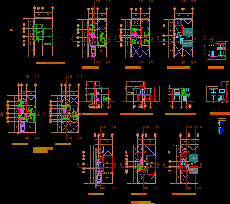 Popular Housing DWG Section for AutoCAD • Designs CAD