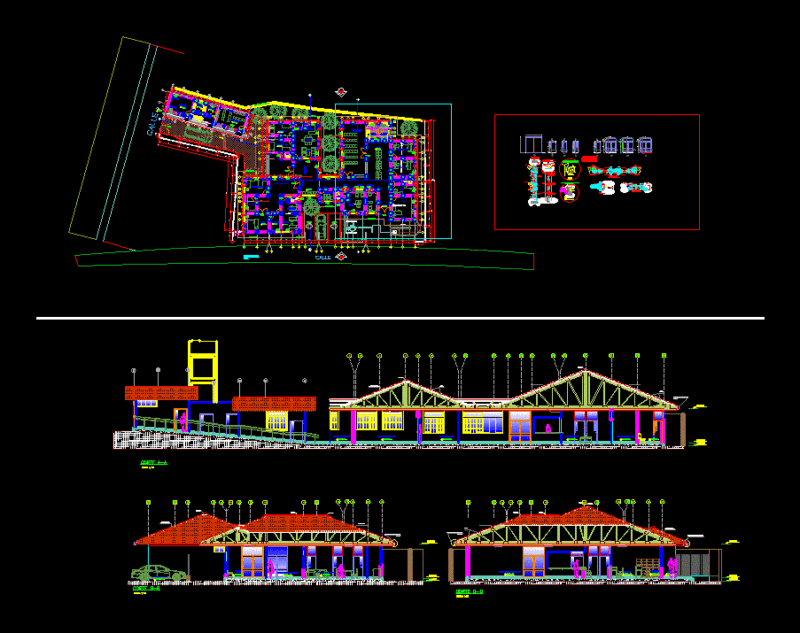 Posta Medical DWG Block for AutoCAD