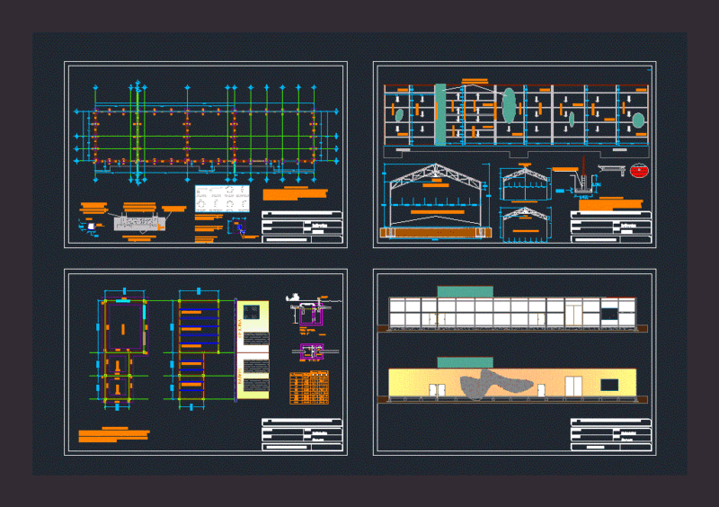Potatoes Storage Bodeja DWG Detail for AutoCAD