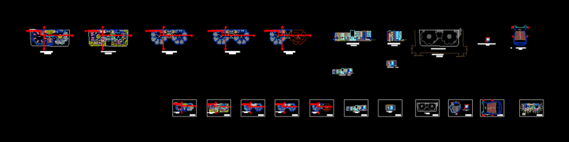 Pre Center – University DWG Block for AutoCAD