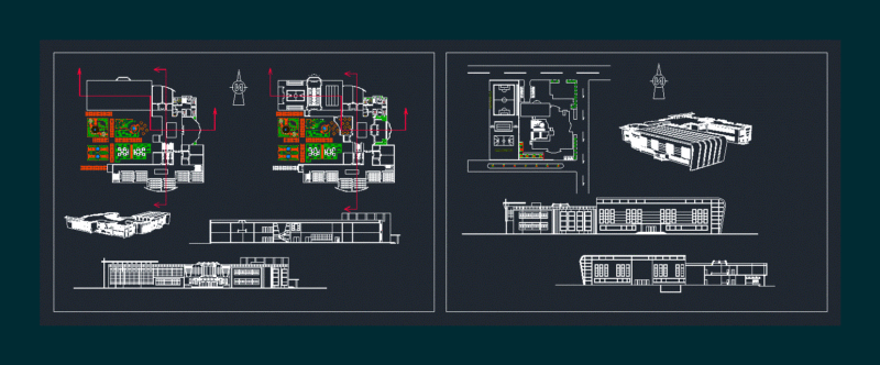 Primary School DWG Plan for AutoCAD