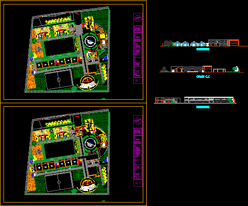 Primary School DWG Section For AutoCAD • Designs CAD