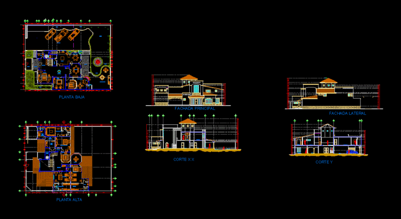 Private High DWG Block for AutoCAD