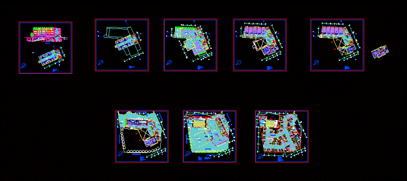 Project A Corporate Headquarters DWG Full Project for AutoCAD
