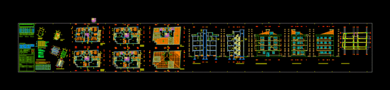 Project Apartment DWG Full Project for AutoCAD