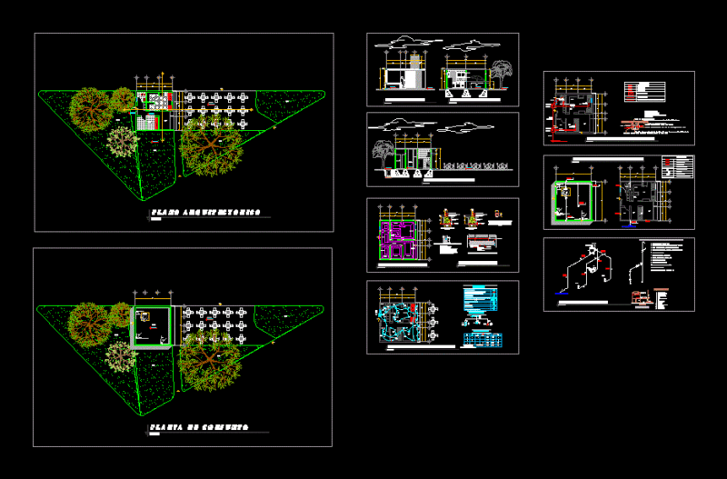 Project Café DWG Full Project for AutoCAD