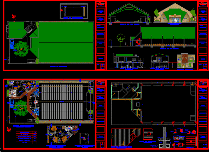 Project Chapel DWG Full Project for AutoCAD