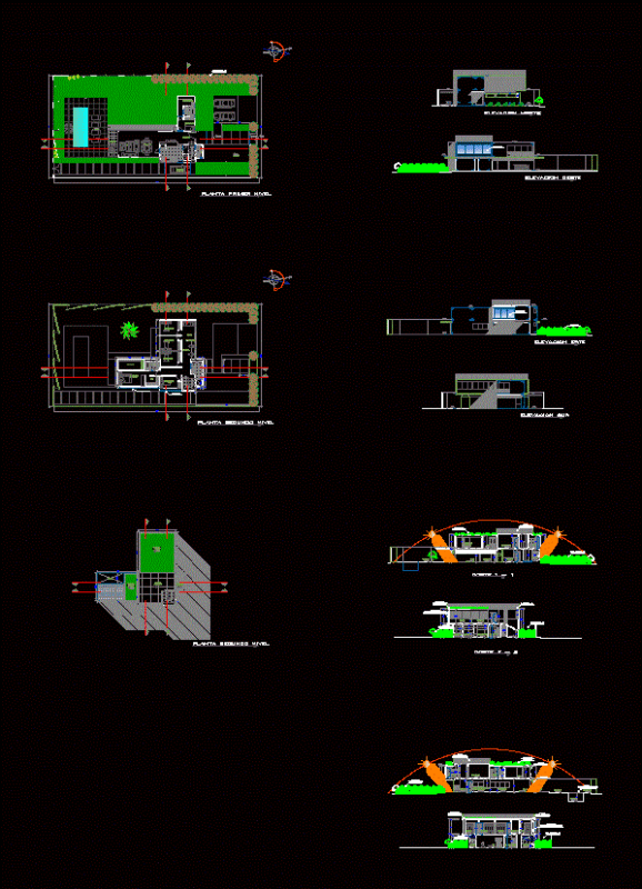 Project Ecologically House DWG Full Project for AutoCAD