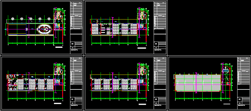 Project Educative Building DWG Full Project for AutoCAD