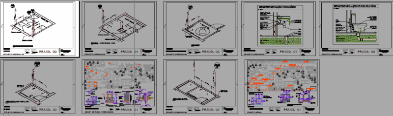 Project Hydraulic Tower DWG Full Project for AutoCAD