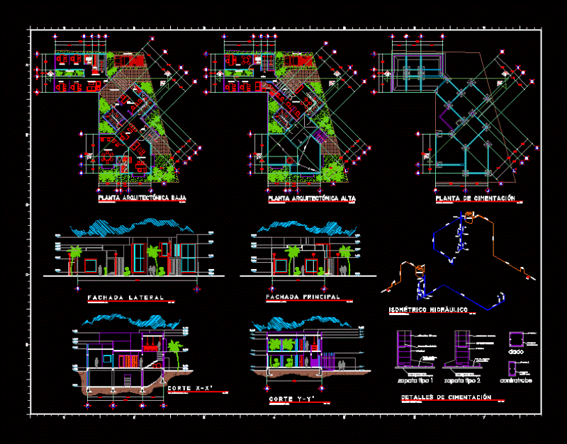 Project Office DWG Full Project for AutoCAD