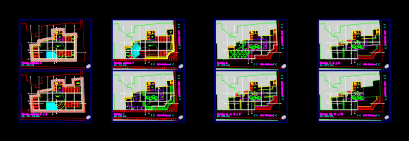 Project Offices – Retail DWG Full Project for AutoCAD