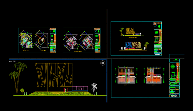 Project Offices DWG Full Project for AutoCAD