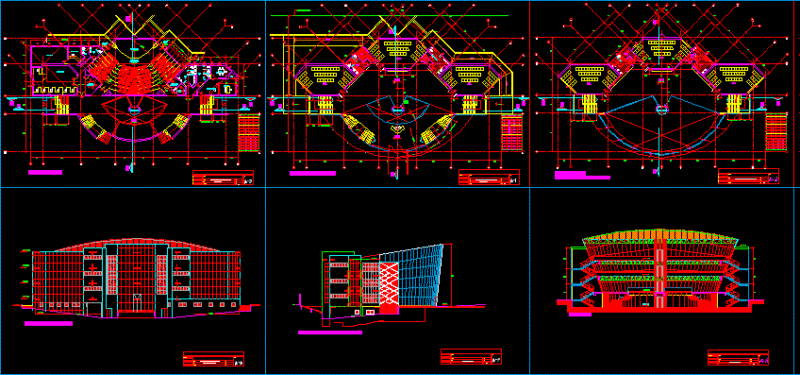 Project Polivalent Classrooms DWG Full Project for AutoCAD
