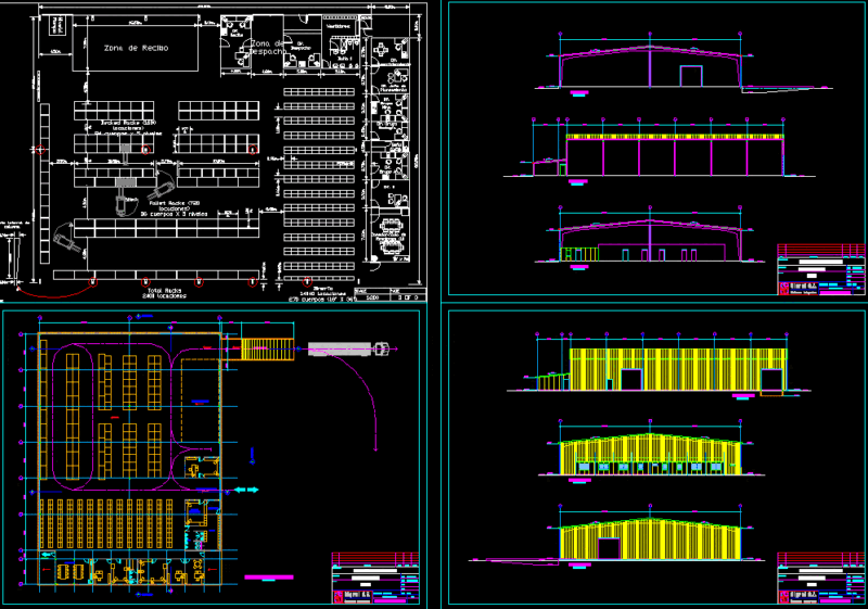 Project Storehouse DWG Full Project for AutoCAD