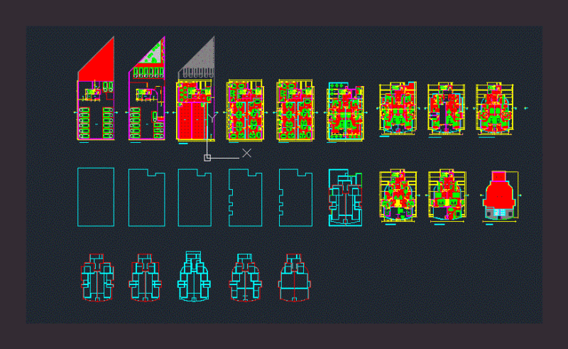 Proposed Residential PrÉDio DWG Block for AutoCAD