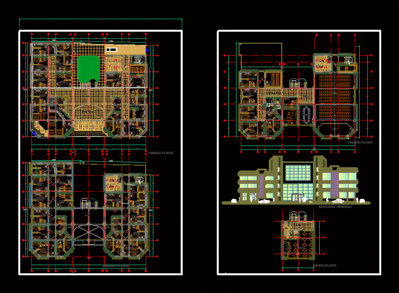 Provincial Municipality DWG Block for AutoCAD