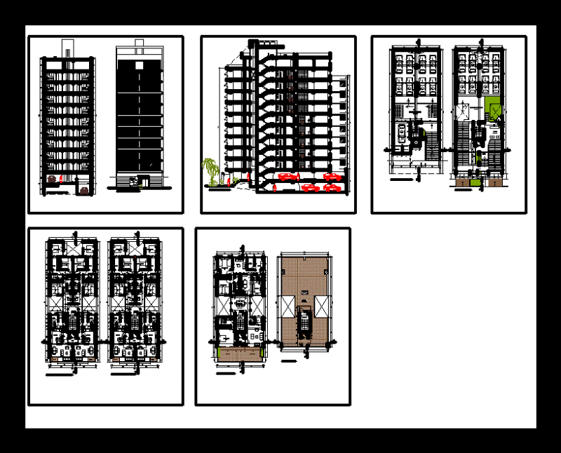 Proy Architectural – Recess DWG Full Project for AutoCAD