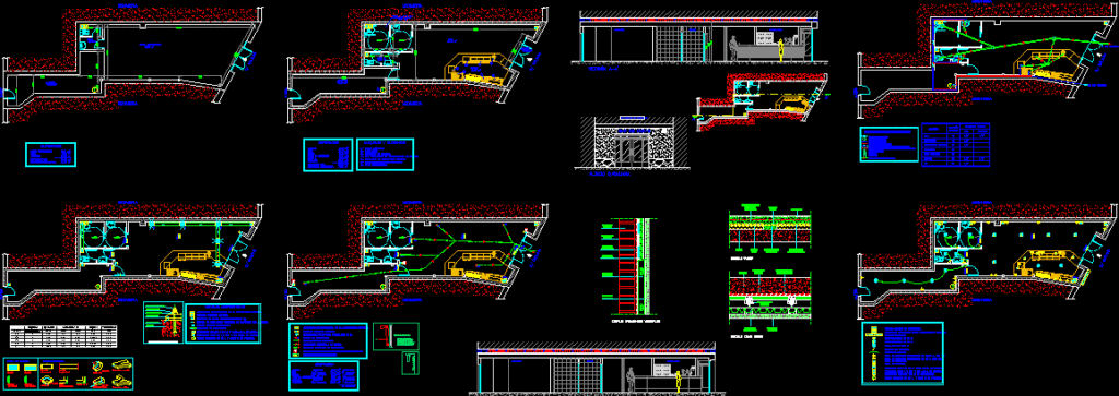 Pub, Cocktail Lounge DWG Plan for AutoCAD