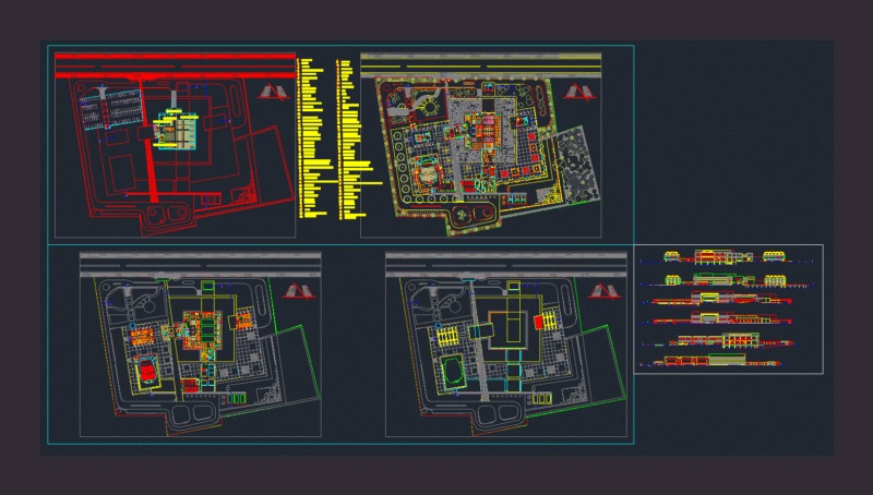 Public Library DWG Block for AutoCAD