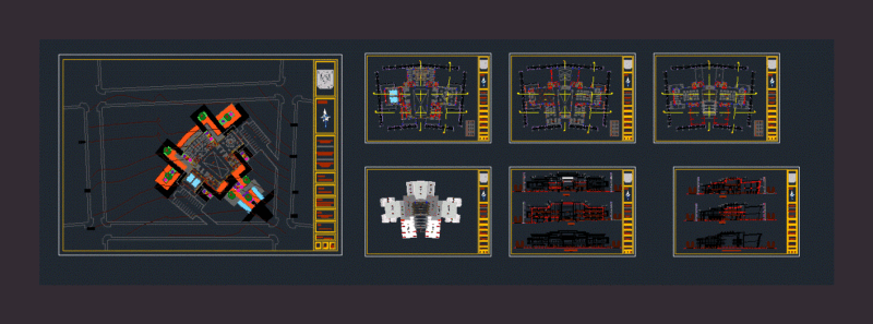 Public Library DWG Block for AutoCAD