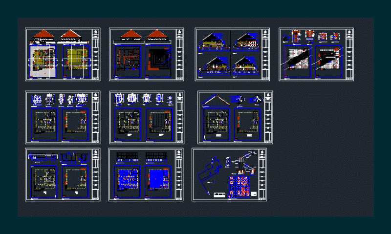 Public Library DWG Section for AutoCAD