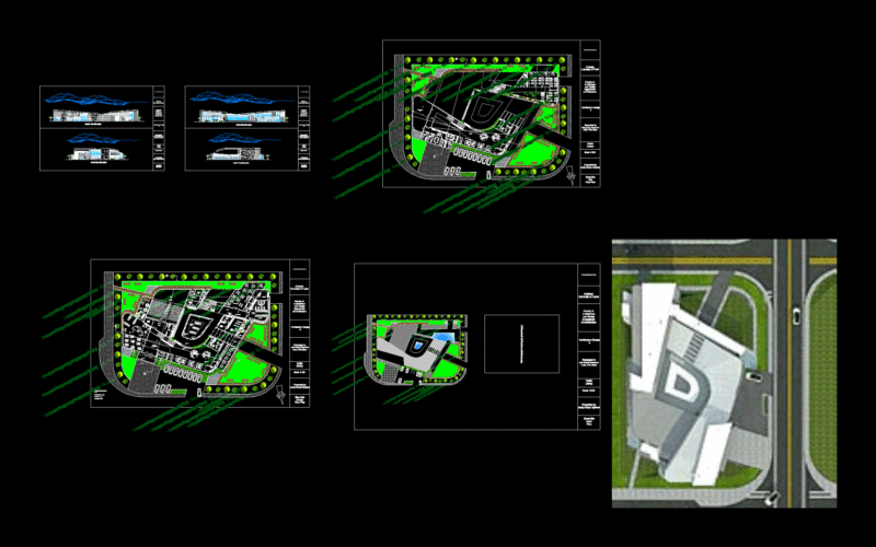Public Library DWG Section for AutoCAD