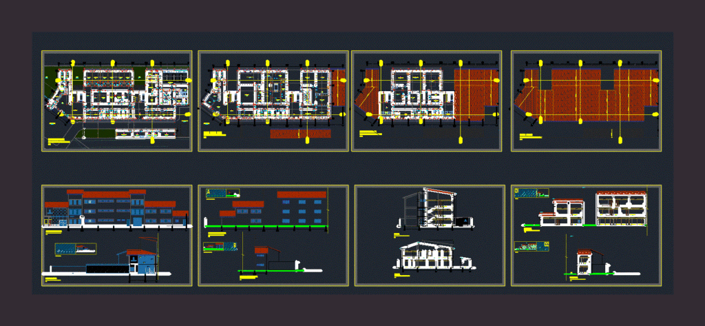 Public Ministry DWG Full Project for AutoCAD