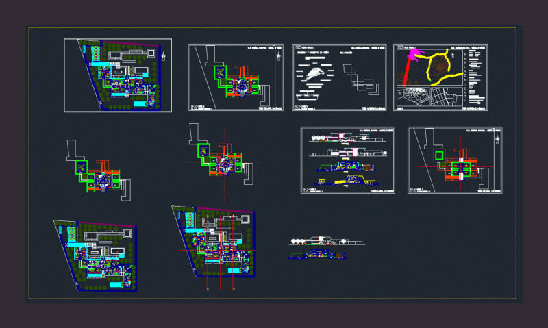 Pyramid House In Tucume DWG Block for AutoCAD