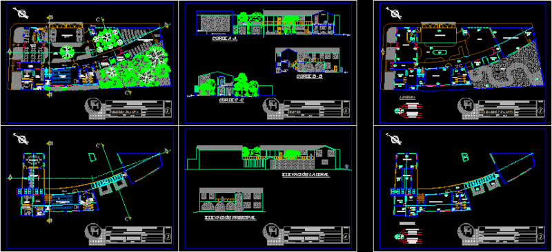 Qualification Center DWG Detail for AutoCAD