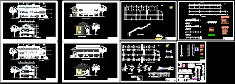 Quintalpata School DWG Block for AutoCAD