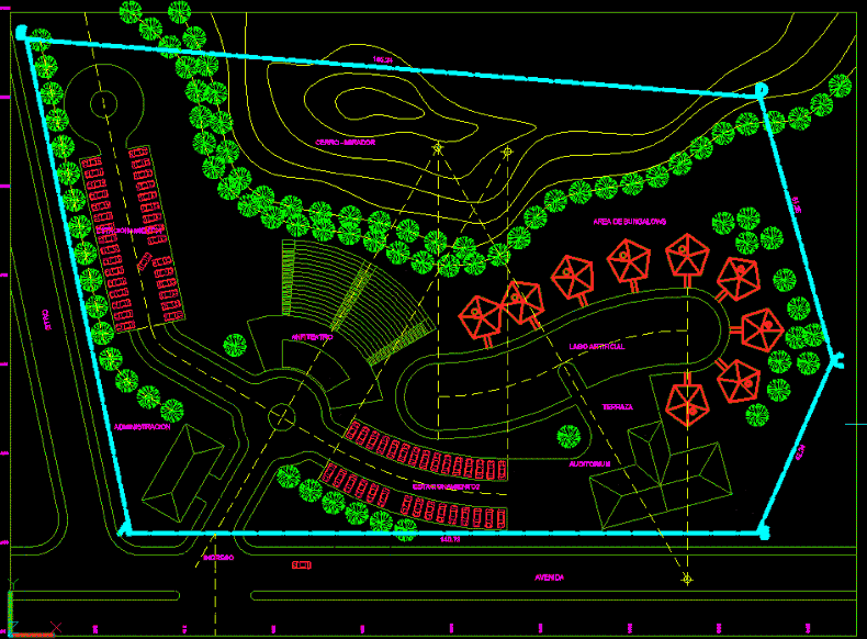 Recreational Center DWG Block for AutoCAD • Designs CAD