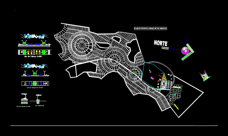 Recreational Park DWG Block for AutoCAD
