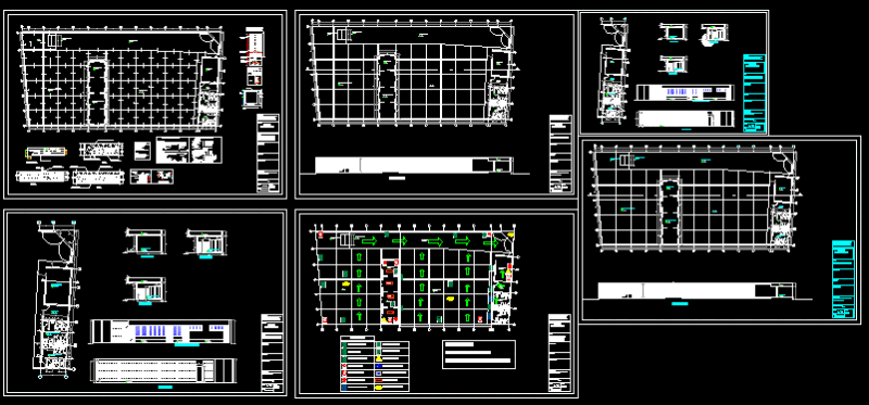 Recycling Plant DWG Plan for AutoCAD