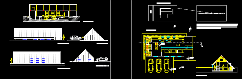 Refuge – Inn DWG Full Project for AutoCAD