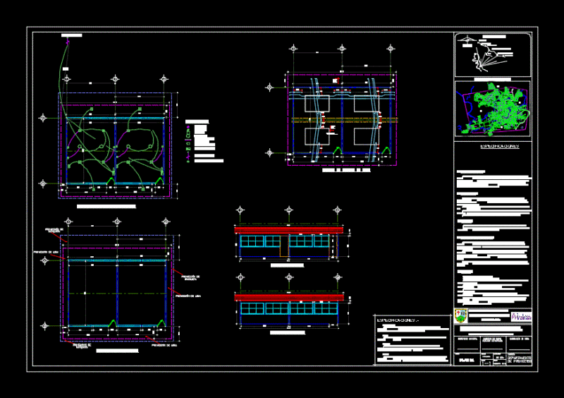 Rehabilitation Of Classroom Duplex DWG Block for AutoCAD