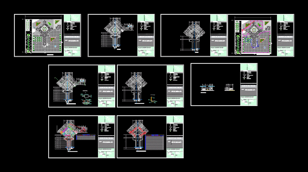 Religious Complex DWG Detail for AutoCAD