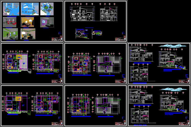 Remodeling And Expansion DWG Full Project for AutoCAD