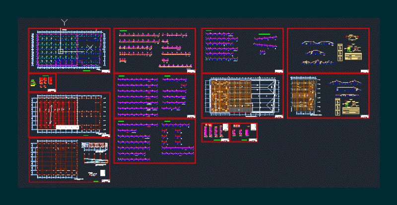 Remodeling Market DWG Section for AutoCAD