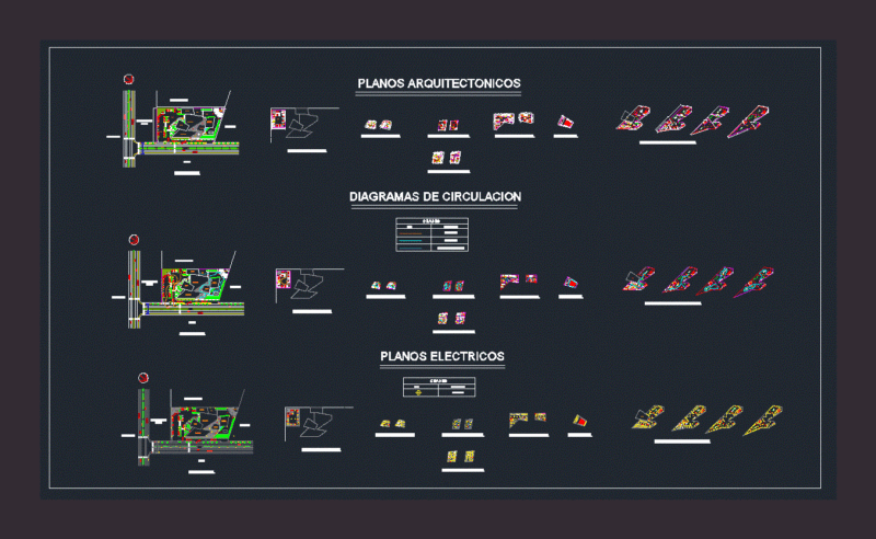 Remodeling Museum DWG Section for AutoCAD