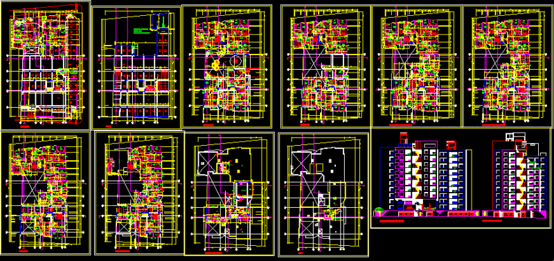 Residence :Via Real DWG Block for AutoCAD