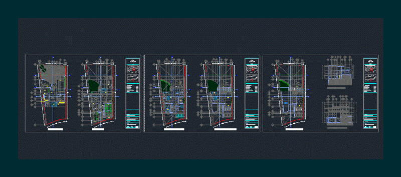 Residence Atizapan DWG Block for AutoCAD