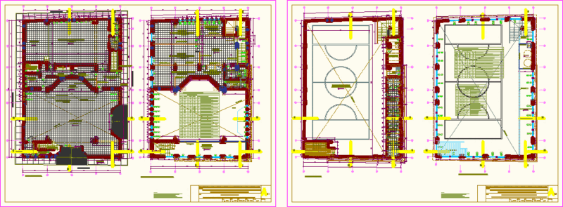 Residence DWG Block for AutoCAD